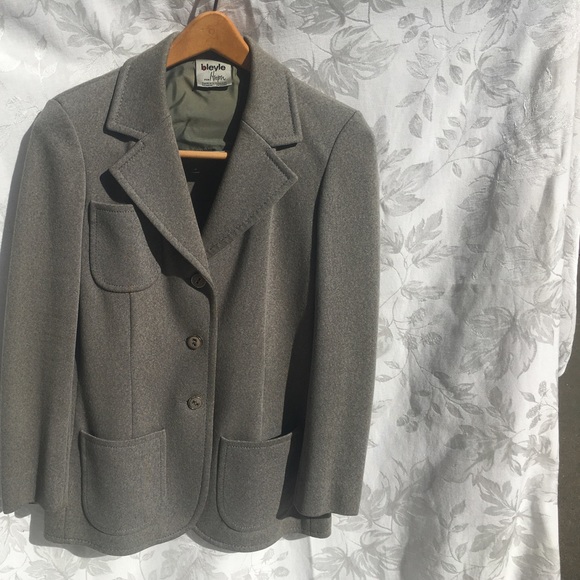 Bleyle for Hooper Gray Blazer & Skirt Set RARE FIND  Made in Germany VINTAGE SM - Picture 9 of 11